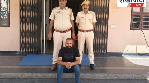 गुढ़ागौड़जी पुलिस ने हत्या प्रयास मामले का फरार आरोपी पकड़ा