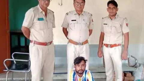 चोरी का आरोपी झुंझुनूं जेल से प्रोडक्शन वारंट पर गिरफ्तार