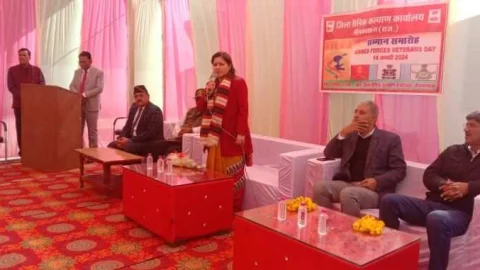 पूर्व सैनिक दिवस पर गौरव सेनानियों एवं विरांगनाओं को किया गया सम्मानित