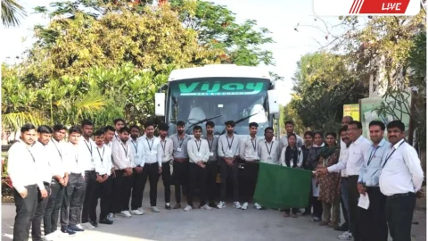 बगड़ से प्रशिक्षणार्थियों का दल सीरी पिलानी के लिए हुआ रवाना