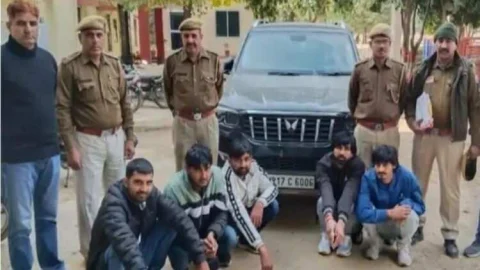 AGTF in Action : मिंटू मोडासिया गैंग के पांच बदमाश गिरफ्तार