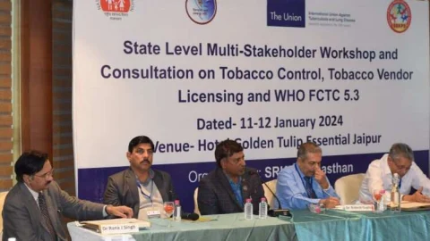 जयपुर में राज्य स्तरीय तम्बाकू नियंत्रण सेमिनार