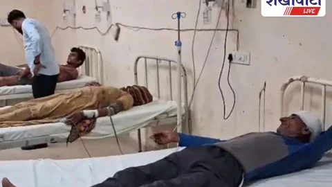 Churu News: खेत के रास्ते पर खूनी संघर्ष, एक ही परिवार के पांच घायल