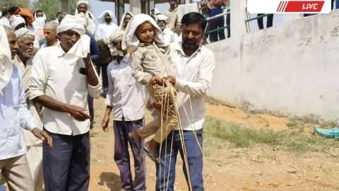 जवान की राजकीय सम्मान के साथ अंत्येष्टि : छ वर्षीय पुत्र यश ने दी मुखाग्नि