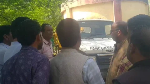 उपखण्ड अधिकारी ने किया राजलदेसर गेनाणी का निरिक्षण