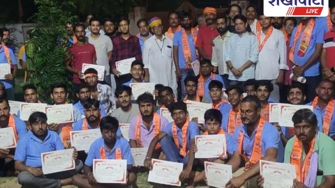 झुंझुनूं में चारधाम, खाटूश्याम, रामदेवरा यात्रियों का हुआ सम्मान