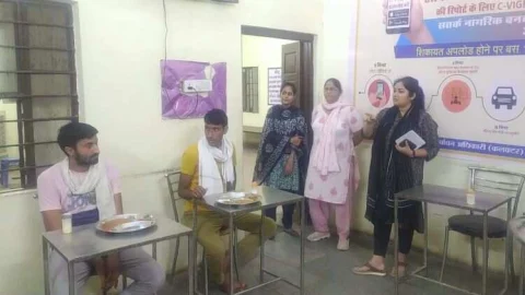 एसडीएम ने श्री अन्नपूर्णा रसोई व रेन बसेरा का किया निरीक्षण, कूलर लगाने के दिये निर्देश