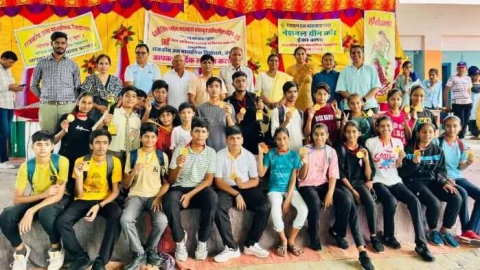 68 वी जिला स्तरीय ताइक्वांडो में 11 गोल्ड, 2 सिल्वर, 8 ब्रोंज मेडल किये हासिल