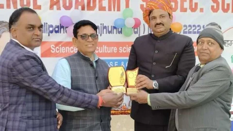 विवेकानंद पब्लिक चिल्ड्रन एकेडमी का वार्षिकोत्सव समारोह पूर्वक आयोजित