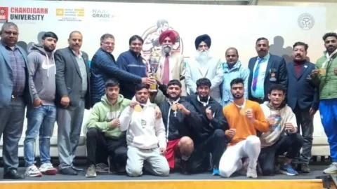 श्री जेजेटी यूनिवर्सिटी ने साउथ वेस्ट-जोन इंटर यूनिवर्सिटी बॉक्सिंग चैंपियनशिप 2023-24 अपने नाम की