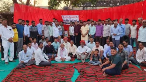 सैनी समाज घाटवा में मृत्युभोज की जगह गौसेवा का लिया निर्णय