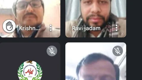 आइपा राजस्थान की हुई ऑनलाइन मीटिंग