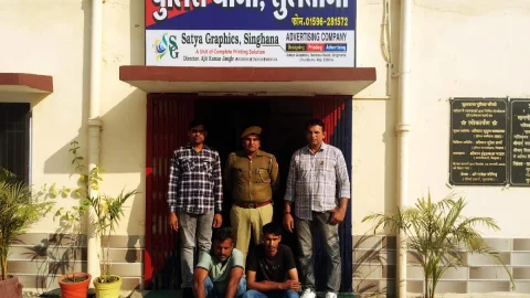 झुंझुनूं में बड़ी कार्यवाही: किठाना – सोलाना में चार पशुधन चोरी करने वाले दो आरोपी मेवात से दबोचे