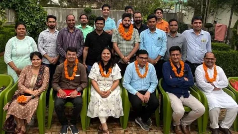 आईडीए ब्रांच झुंझुनू की नई कार्यकारिणी का गठन