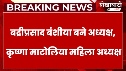 खाण्डल विप्र सेवा संस्थान रतनगढ़ की नई कार्यकारिणी घोषित