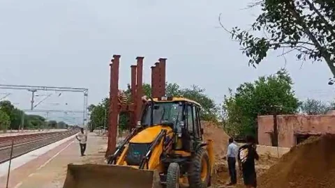 सांसद राहुल कस्वां के अथक प्रयास से राजलदेसर में फुट ओवर ब्रिज का निर्माण कार्य शुरू