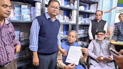 राज्यसभा सांसद घनश्याम तिवाड़ी ने कहा: देश में 15 हजार नए जन औषधि केंद्र खोले जाएंगे