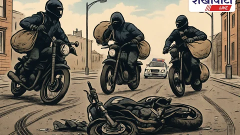 Sikar News: पिस्टल दिखाकर तीन बदमाशों ने 15 लाख रुपये लूटे