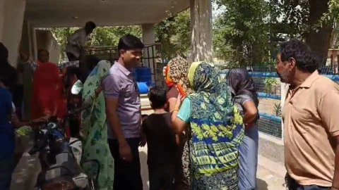 प्रचंड गर्मी में फिर गहराया क्षेत्र में पानी का संकट