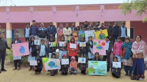 गांधी फेलो राहुल ने जल संरक्षण को लेकर किया जागरूक