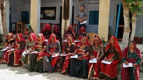 शाकंभरी में नवभारत साक्षरता परीक्षा हुई संपन्न