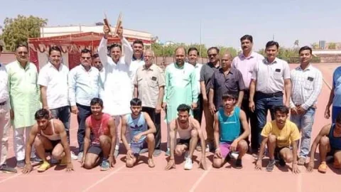 जिला स्तरीय एथलेटिक्स प्रतियोगिता संपन्न