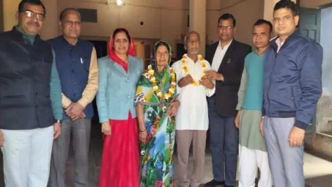 राजकीय बालिका उच्च माध्यमिक विद्यालय रामसरा को भूमि दान