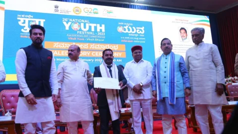 विजय हिन्द जालिमपुरा को मिला देश का सर्वोच्च राष्ट्रीय युवा पुरस्कार