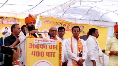 हरियाणा के मुख्यमंत्री नायब सैनी का आज उदयपुरवाटी में दौरा