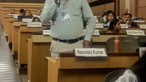 दिल्ली में राष्ट्रीय युवा संसद का आयोजन: चौधरी ने की चुनावी प्रणाली में परिवर्तन की मांग