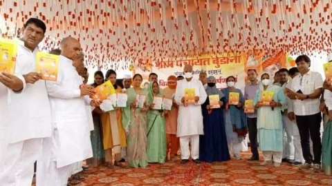 परिवहन मंत्री ने बुड़ाना मे किया विकास कार्यो का लोकार्पण