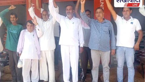 सुलताना में जाट महासंघ का प्रदर्शन, फसल मुआवजे की मांग