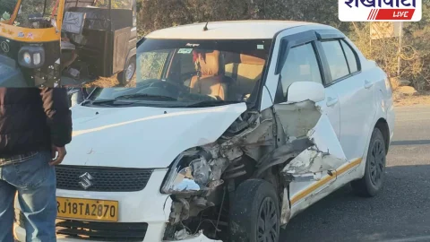 Jhunjhunu News: चिड़ावा-ओजटू बाईपास पर भीषण हादसा