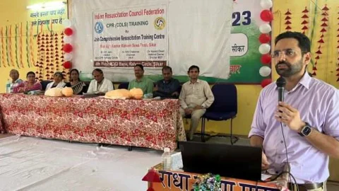 जिला कलेक्टर का नवाचार : जिले के सभी सरकारी एवं प्राइवेट विद्यालयों में दी जाएगी सीपीआर ट्रेंनिंग