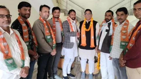 गुढा ग्रामीण मंडल की बैठक