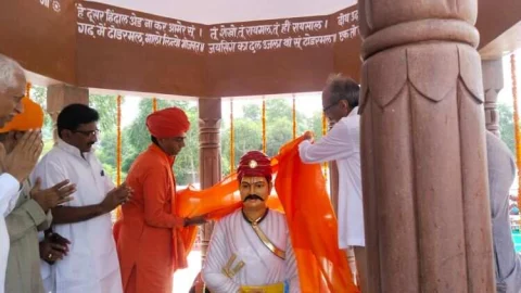 राव टोडरमल संस्थापक पैंतालीसा का मूर्ति अनावरण समारोह सम्पन्न