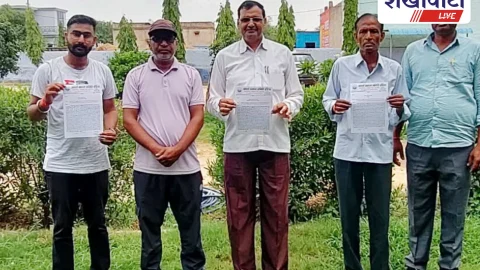 काटली नदी से अतिक्रमण हटाने को लेकर मुख्यमंत्री को ज्ञापन भेजा