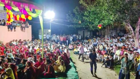 देवलक्या धाम बालाजी मंदिर में जन्माष्टमी महोत्सव पर उमड़ा श्रद्धा का सैलाब