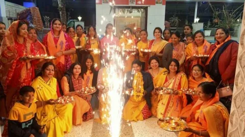 श्री श्याम नटखट मंडल ने श्री राम महोत्सव मनाया