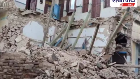 सरदारशहर में गिरी पुरानी हवेली, बड़ा हादसा टला