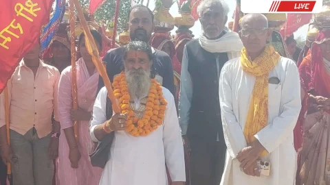 झड़ाया बालाजी धाम में भव्य कलश यात्रा संपन्न