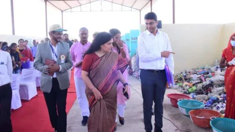 मुख्य सचिव उषा शर्मा, कहा – पूरे राजस्थान को आकर यहां का काम देखना चाहिए