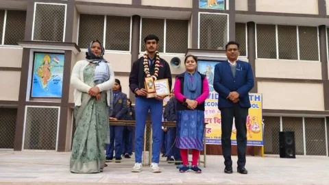 पीयूष सैनी का हुआ राज्य स्तरीय इंस्पायर अवार्ड के लिए चयन