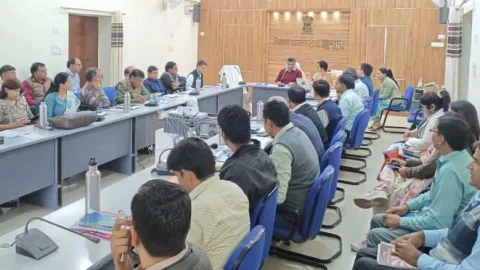 सतत विकास लक्ष्य क्रियान्वयन एवं मॉनटरिंग समिति की बैठक