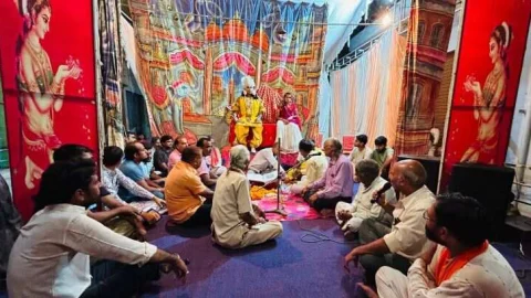 नारद मोह से रामलीला महोत्सव शुरू, तेरह दिवसीय आयोजन होगा