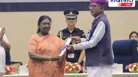 जल योद्धा बजरंग लाल जेठू को मिला राष्ट्रीय सम्मान