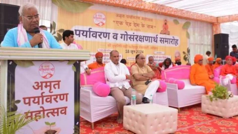 गोमाता और वृक्षों के संरक्षण से ही देश बचेगा – शिक्षा मंत्री दिलावर