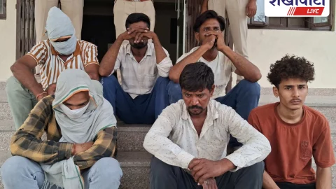 Churu News: एरिया डोमिनेशन अभियान: 6 आरोपी गिरफ्तार