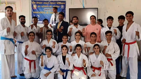 कराटे प्रतियोगिता में तोदी महाविद्यालय ने जीते चार स्वर्ण पदक
