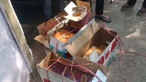 160 किलो दूषित मिल्क केक नष्ट करवाया